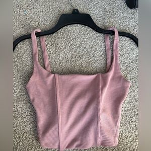 Corset tank top